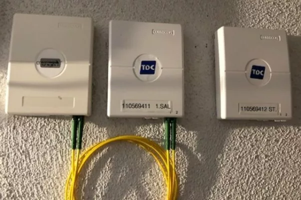 Installation af privat fibernetforbindelse
