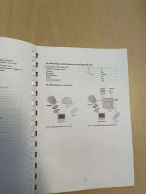 Tilslutning af automatisk vinduesstyring