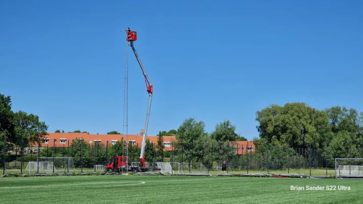 Ny banebelysning til Gentofte - Vangede Idrætsforening