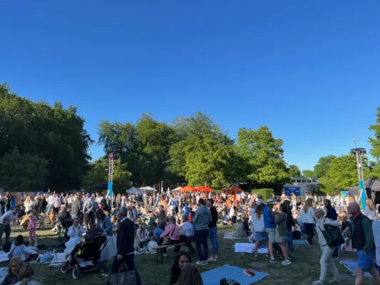 Sommersol på slottet