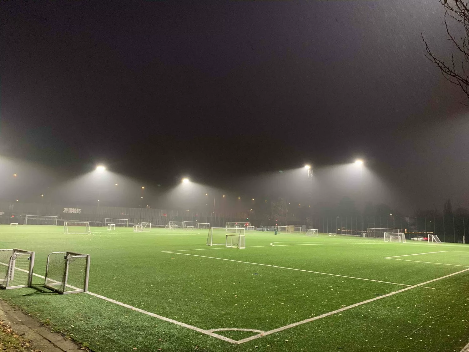 Sportsbelysning fodboldanlæg i Gentofte Kommune