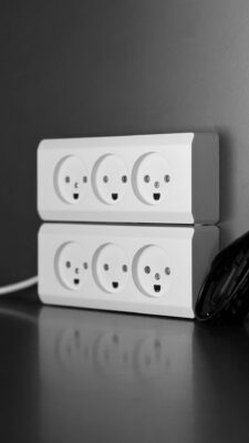 Elstyrken montering stikdåser